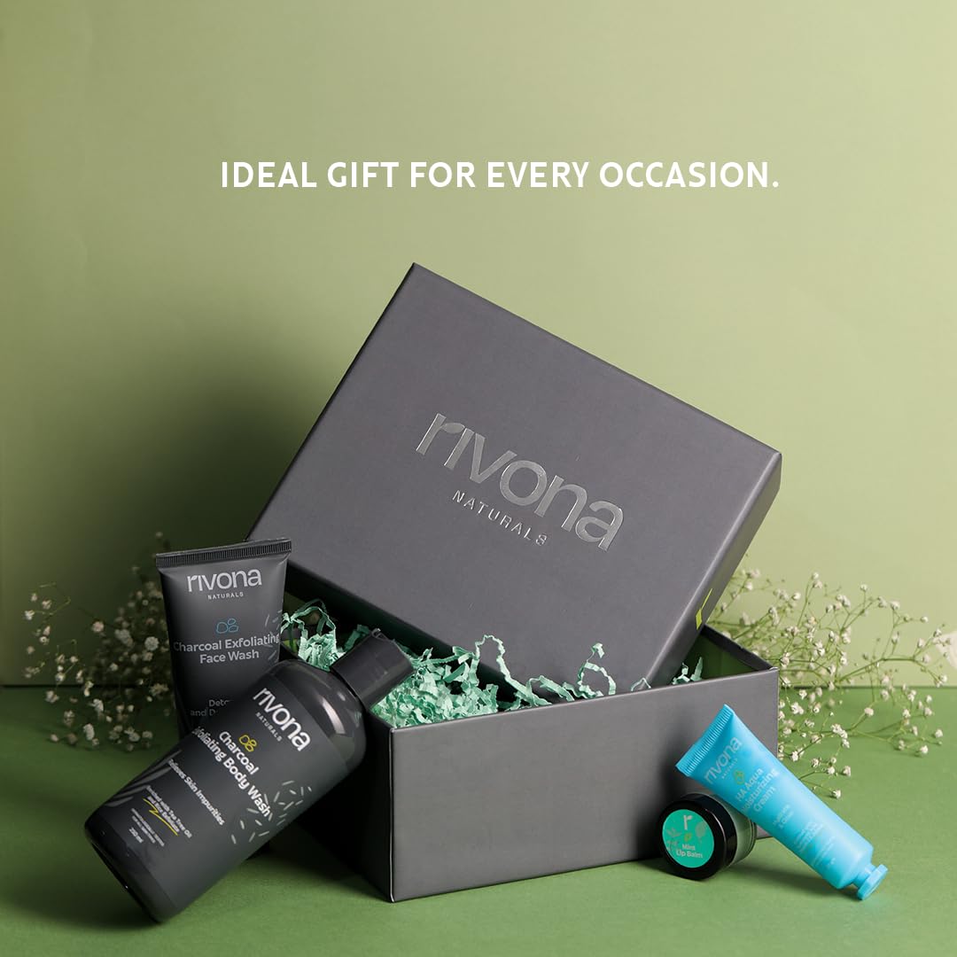 Rivona Naturals Zen Cleanse Gift Set | Gift Box for Every Occasion |100% Natural Rivona Products | Pack of 4
