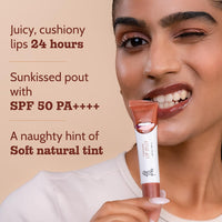 Chemist At Play Chocolate Tinted Lip Balm for Dark, Dry, Chapped and Pigmented Lips| Gives 24 hours moisturization| SPF 50 PA+++| Has Kojic Acid, Hyaluronic Acid, ceramides & Peptides| 10gms