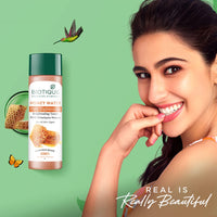 Biotique Honey Water Pore Tightening Brightening Toner With Himalayan Waters|Maintains Ph Balance|Moisturized And Hydrated Skin|100% Botanical Extracts|Suitable For All Skin Types|120Ml,Pack of 4