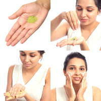 Brillare Neem Face Wash | for Acne & Pimples | with Bergamot for Clear Skin| 30g & Brillare Vitamin C Face Wash| 30g Combo