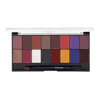 MARS Infinity Lip Palette | Demi Matte | 16 Colors to Infinte Lipstick Colors | Free Spatula cum Applicator (36.0 gm) (01-Multicolor)