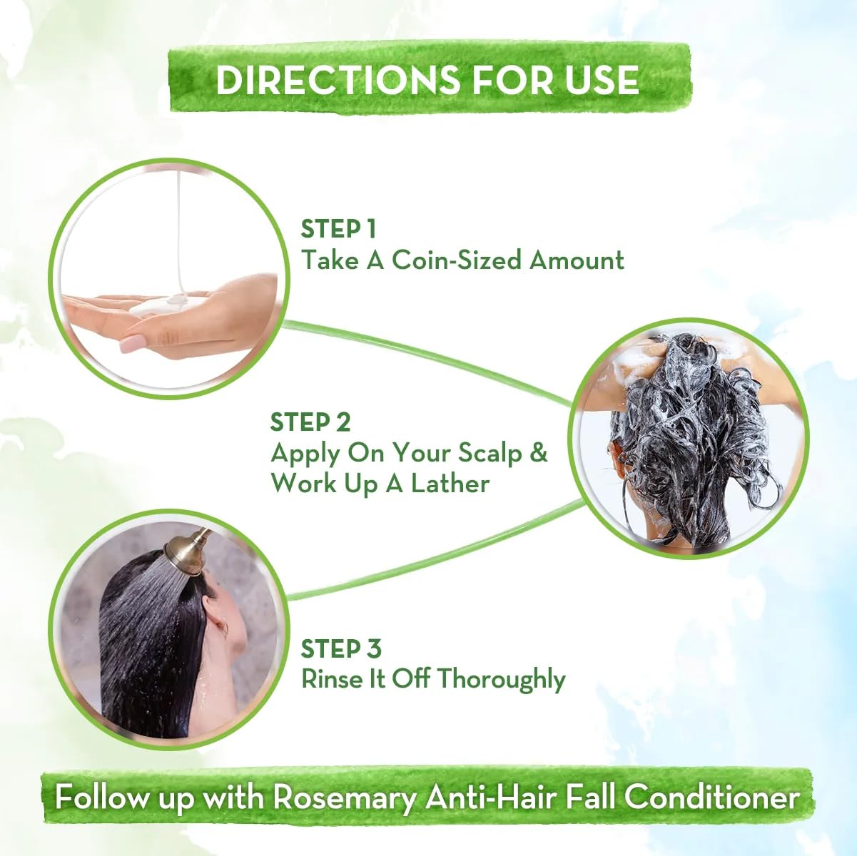 Mamaearth Rosemary Anti-Hair Fall Shampoo With Rosemary & Methi Dana For Reducing Hair Loss & Breakage- 20 Ml|Up To 94% Stronger Hair*|Up To 93% Less Hair Fall|For Men And Women
