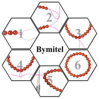Bymitel 140pcs Natural Crystal Beads Stone Gemstone Round Energy Healing Loose Beads with Stretch Cord for Jewelry Making Bracelets Anklets (Amethyst, 8mm 140pcs)… Amethyst