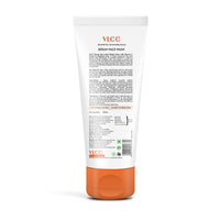 VLCC Serum Facewash - 100ml | with Vitamin C Serum Rich in Antioxidants & Charcoal for Oil Control and Detoxifies Skin & Bright Glow | Dermatologically Tested