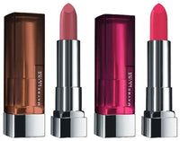 Maybelline New York Color Sensational Creamy Matte, 630 Flaming Fuchsia, 3.9g with FREE Color Sensational Creamy Matte 660 Touch of Spice