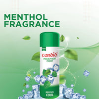 Candid Prickly Heat Powder | Relief from Rashes & Prickly Heat | Neem & Menthol Cooling | Soothing Relief from Itching & Burning | Sweat Absorption | Controls Bacterial Growth | 120g (Pack of 2)