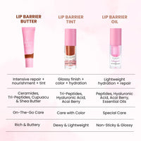 THE SKIN DIET COMPANY Lip Balm - Chai Croissant |Hydrating & Plumping Tinted Lip Balm | Intensive Repair with Tripeptides, Shea Butter for Dark & Pigmented Lips (10ml)