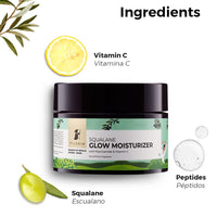 Pilgrim Squalane Daily Glow Skin Care Kit | Foaming Face Wash with Brush,120ml | Toner & Mist,100ml | Glow Moisturizer,50gm | Glow Sleeping Mask, 50gm | Facial Kit for Men & Women | FREE Jute Bag