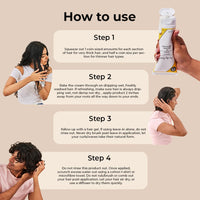 Fix My Curls Leave In Cream | Enriched with Jojoba Oil & Nigella Sativa Seed Oil| Curly And Wavy Hair Cruelty-Free Vegan Frizz Control Hydration