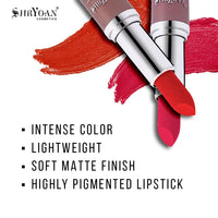 Shryoan Dance Youth Colour Lipstick | Long Lasting, Velvet Texture, Creamy Finish, Easy to Glide (3.8g) (Shade-07)