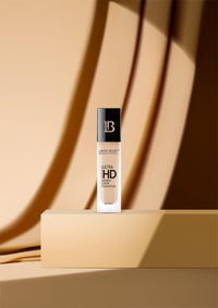 Lakyou Beauty Ultra HD Invisible Cover Foundation | Seamless Blend | High Definition Finish | Lightweight & Long-Lasting | Shade-02(Soft Ivory) | 30ml