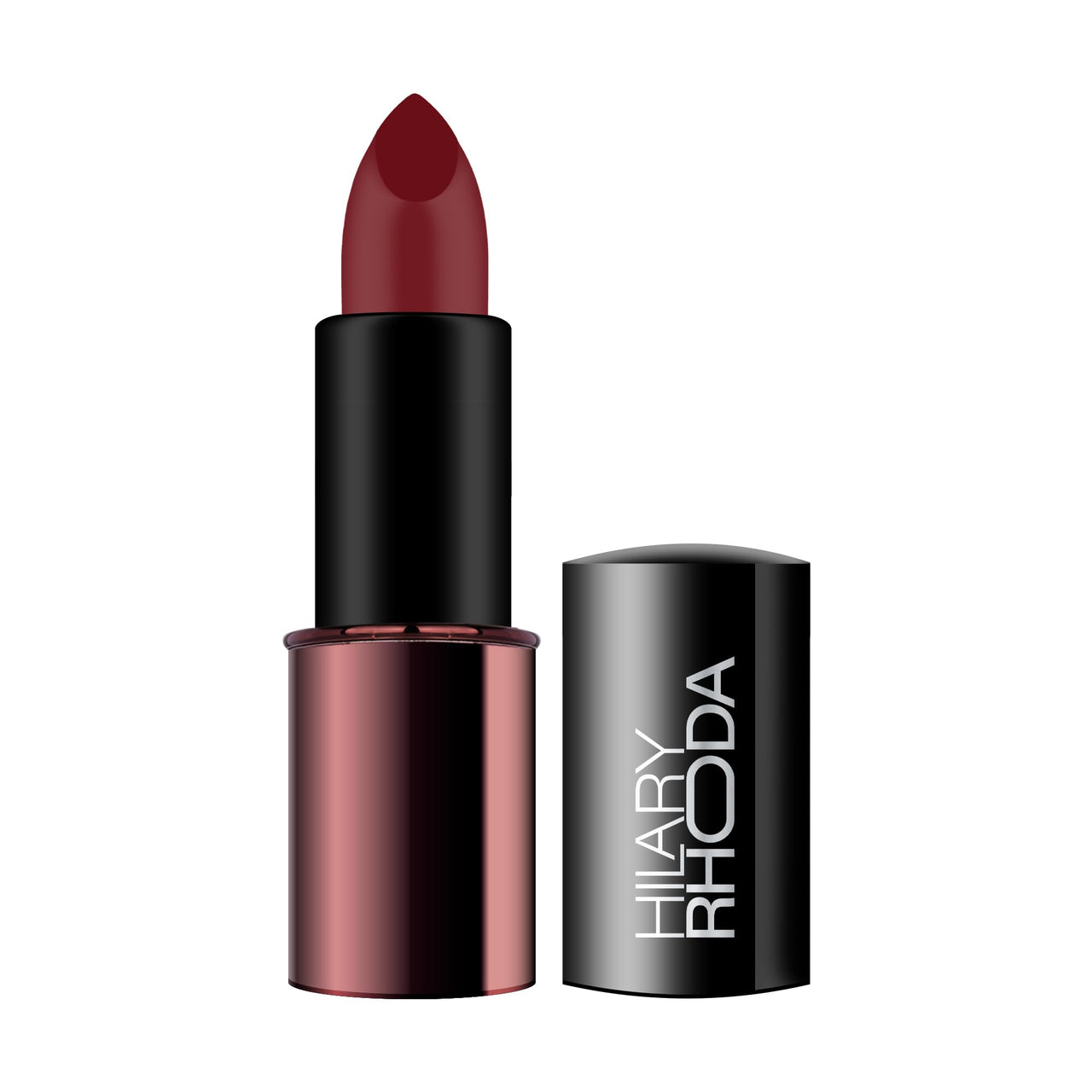 Hilary Rhoda Creamy Touch Lipstick | Infused with Olive Oil, Shea Butter & Vitamin E | Highly Pigmented & Creamy Texture | Long Lasting & Keeps Lips Moisturising -4g (Brown Blush - Shade 06)