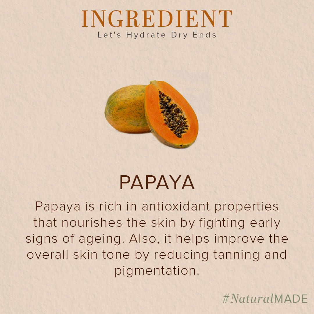 Khadi Natural Papaya Handmade Soap| Herbal Soap for tan removal| Handmade bathing soap| Suitable for all skin types| Pack of 2 | (125 * 2) (250gm)