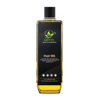 Nefol Hair Oil with Sesame, Amla, Flaxseed, Coconut, Mustard & Argan Oils - Prevents Dandruff, Strengthens Hair, Promotes Growth (For Women & Men) - 200ml