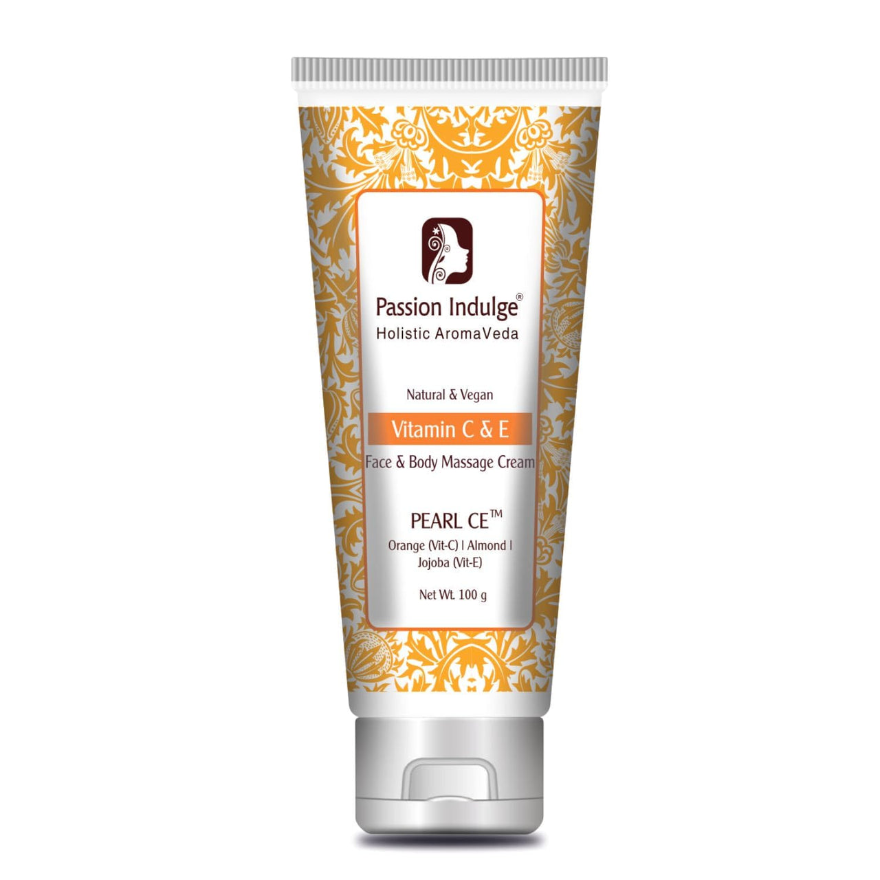 Passion Indulge Massage Cream Pearl-CE for Face and Body - 100gm