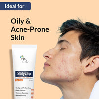 Fixderma Salyzap Day Time Gel For Acne, With Salicylic Acid, For Acne Scars, Pimples, Unclogs pores, Exfoliates, Soothes Acne And Redness Reduces Breakouts, Suitable for Oily And Acne-Prone Skin, 20ml