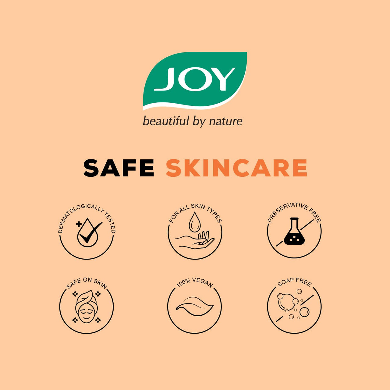 Joy Apricot & Walnut Face & Body Scrub for Blackheads Removal (200gm) | Exfoliating Scrub For All Skin Types | Removes Tan & Dead Skin | 100% Vegan & Gentle on Skin