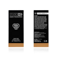 PAC Studio HD Liquid Foundation (4.9) | Lightweight Dewy Satin Finish | Medium to Buildable Coverage | Natural Second Skin like Finish | Suitable for all Skin Types - 28ml