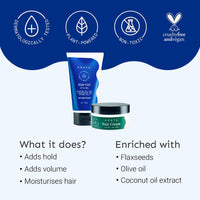 Arata Styling Combo of 2 - Styling Hair Cream (100 ML) & Styling Hair Gel (100 ML) | For Glossy & Matte Looks | Soft & Strong Hold | Defined, Frizz-Free Hair | Adds Texture & Boosts Moisture | For All Hair Types