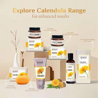 Richfeel Calendula soap | Anti Acne Brightening Soap | Bathing Soaps | Bath Soap for Men & Women | Soaps for Bath | TFM Grade 1 Soap | For Oily Skin | Fades Dark Spots | - 75Gm X 4 (B3G1) Pack of 2