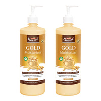 Bee One 24 hr Moisture Lock Body Lotion, for Soft and Supple Skin(Pack of 2) | 1000ml x 2= 2000ml (Gold)