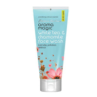 Aroma Magic Everyday Pollution Defence White Tea & Chamomile Face Wash| with Soya Milk Extracts| All Skin -100 ml Pack Of 1