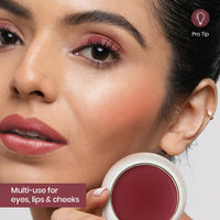 Insight Cosmetics Crème Blusher, Face Makeup, Dusty Rose, 3.5 gm(B-02=03) Crème Blusher, Face Makeup, Caramel Eclair, 3.5 gm(B-02=06)
