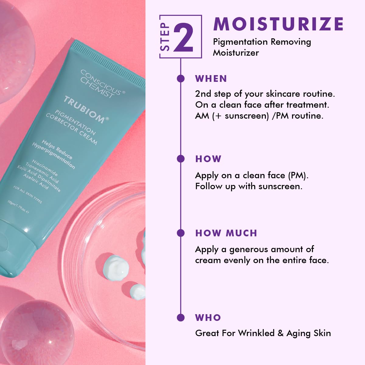 Conscious Chemist® Berry Bright Pore Refining Brightening Face Wash & Pigmentation Corrector Lightweight Gel Cream | Flawless Complexion Combo For Pore Management & Dark Spot Removal | Pack of 2