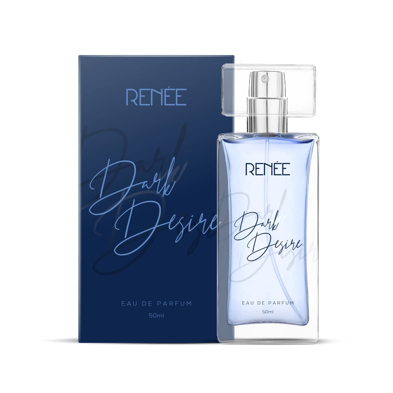 RENEE Stick On Nails BN 03| 24 Reusable Artificial Fake Nail Set| Lightweight & Long Lasting| E&RENEE Eau De Parfum Dark Desire 50ml Premium Long Lasting Luxury Perfume Scent for All Occasion