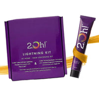 2.Oh! Italian- Golden Glaze Hair Color DIY Kit | Semi Permanent Hair Color + Hair Bleach for Hair Color | Hair Highlights for Women & Men | Hair Bleach with Plex & Argan oil| Lightening Kit