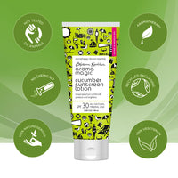 Aroma Magic Cucumber Sunscreen Lotion With Broad Spectrum Protection UVA/UVB |SPF 30 |For Normal To Sensitive Skin | 50ml
