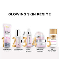 L'Oreal Paris Glycolic Bright Glowing Serum Sheet Mask, Face Mask for Glowing Skin, 22 g (pack of 5)