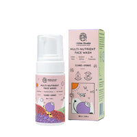 Little Rituals Multi-Nutrient Foaming Face Wash for Babies & Kids | Indian Rose & Kashmiri Saffron | Bio Flavonoids | Cleanse + Hydrate | pH Balanced, Tear-Free | MADE SAFE | 0M+ | 100 ml