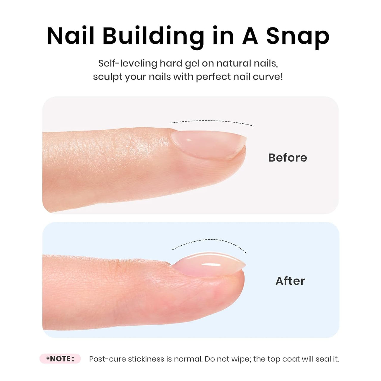 Bolt Bee 8-in-1 Nail Glue Gel – Builder Gel for Nail Extension, Repair, Strengthening, Apex Building, Blooming & Rhinestone Fixing – Soak Off UV/LED Gel, 15ml