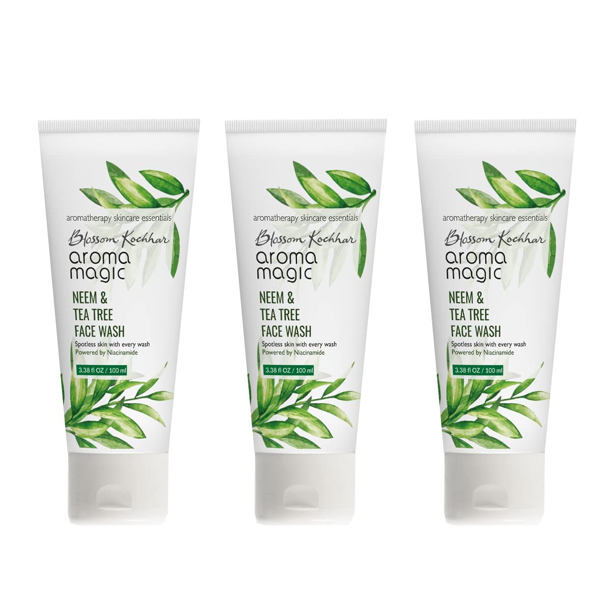 Aroma Magic Neem & Tea Tree Face Wash PWRD By Niacinamide (100*3ml)