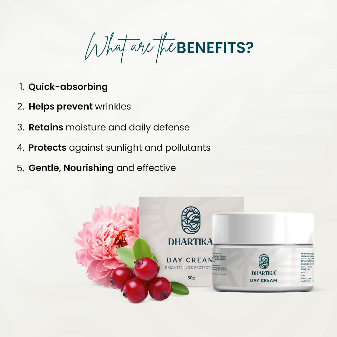 Dhartika Glow Essentials Combo – Face Serum + Day Cream + Night Cream | Anti-Aging, Brightening & Hydrating Skincare Kit | Collagen Boost, Spot Reduction & Youthful Glow | Unisex | All Skin Types