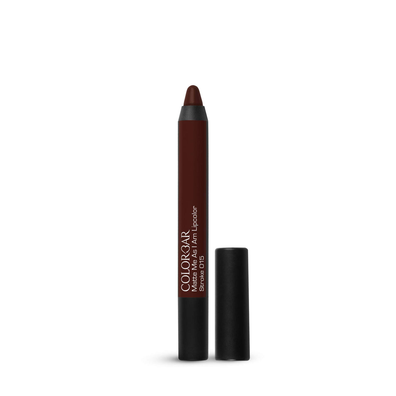 Colorbar Matte me as I am Lipcolor-Stroke, Mauve, 2 g | Moisturize and condition lips| Long Lasting| Waterproof and Smudge-proof