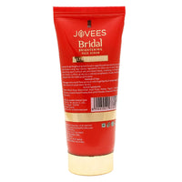 Jovees Herbal Bridal Brightening Face Scrub With Turmeric, Honey & Pearl Millet Flour | Gently Remove Dead Skin | For Ultra Radiance | For All Skin Types 100G