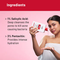 Chemist at Play 1% Salicylic Acid Body Wash 236ml + Loofah | Paraben & SLS Free | Gentle Exfoliating Shower Gel | Prevents Body Acne, Bumpy Skin & Deep Cleanses Skin | For Men & Women