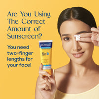La Shield Pollution Protect Mineral Sunscreen For All Skin Type Gel Spf 50, White, 50 Gram (Pack Of 2)