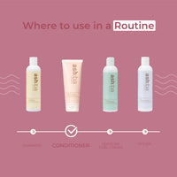 Ashba Botanics Nourishing Conditioner For Curly&Frizzy Hair|Deep Conditioning&Hydration For Wavy&Dry Hair|With Shea Butter,Argan&Green Tea|Natural-Silicone&Paraben Free-50 Ml,(1 count)