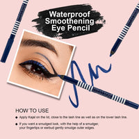 Forever52 Daily Life Waterproof Smoothening Matte Eye Pencil, (1G, Onyx Black) - ( F501)