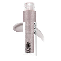 Seven Seas Babe Glittery Lip Gloss With High Shine Lip Color For Glossy Look |Lightweight Non Sticky Lip shiner For Moisturizing Lips (Silver,7ML)