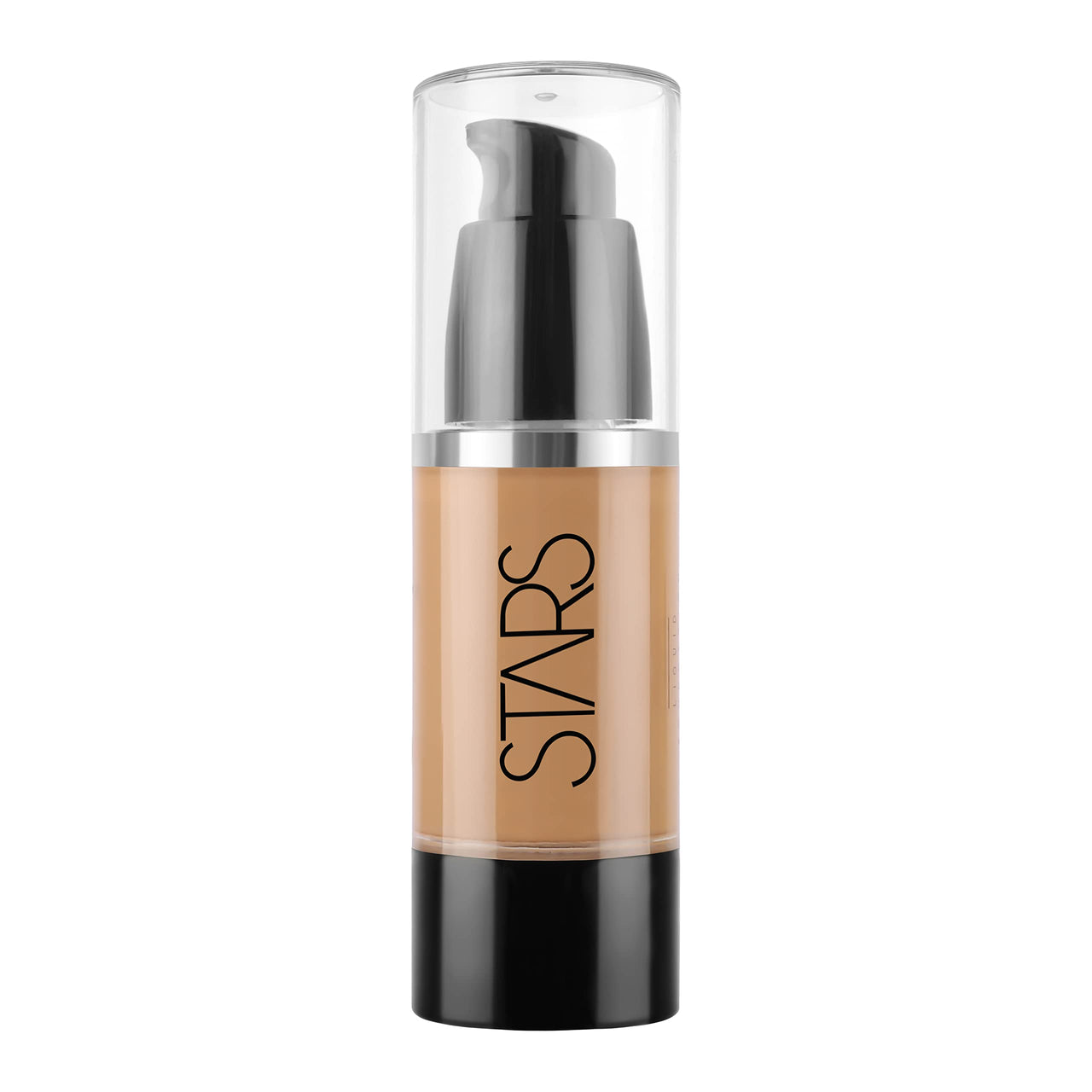 Stars Cosmetics Liquid Foundation Face Makeup Professional Long Lasting & Full Coverage Matte Finish Suitable For All Skin Types Keeps Skin Hydrated Protects From UV Rays Contains SPF 20 (Beige) 30ml