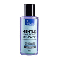 Blue Heaven Gentle Nail Paint Remover, 125 ml&Blue Heaven Get Bold Matte Finish Eyeliner (Black, 7 ml)