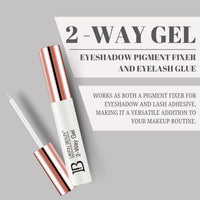 Lakyou Beauty 2 Way Gel, Eyeshadow Pigment Fixer and Eyelash Glue (8 ml)
