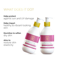 VLCC Clinic Deep Nourishing ProYouth Body Lotion SPF 25-300ml | UV Protect Body lotion with Almond Oil, Olive Oil, & Shea Butter | Intensely Moisturizing | Skin Firming | SPF Protection
