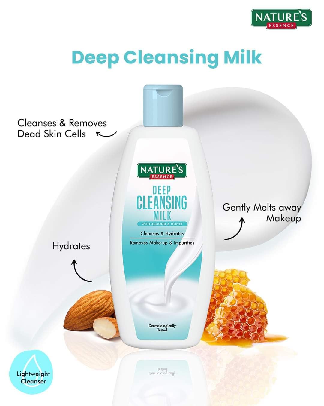 Nature's Essence CTM Combo - The Ultimate Skincare Trio, Cleansing Milk - Toner - Moisturiser, 300ml