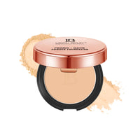 Lakyou Beauty 2in1 Primer + Matte Compact Powder | Same Shade With Matte And Shimmery Effect | Long Lasting And Waterproof Formula | shade-04(Natural Nude) | 30g