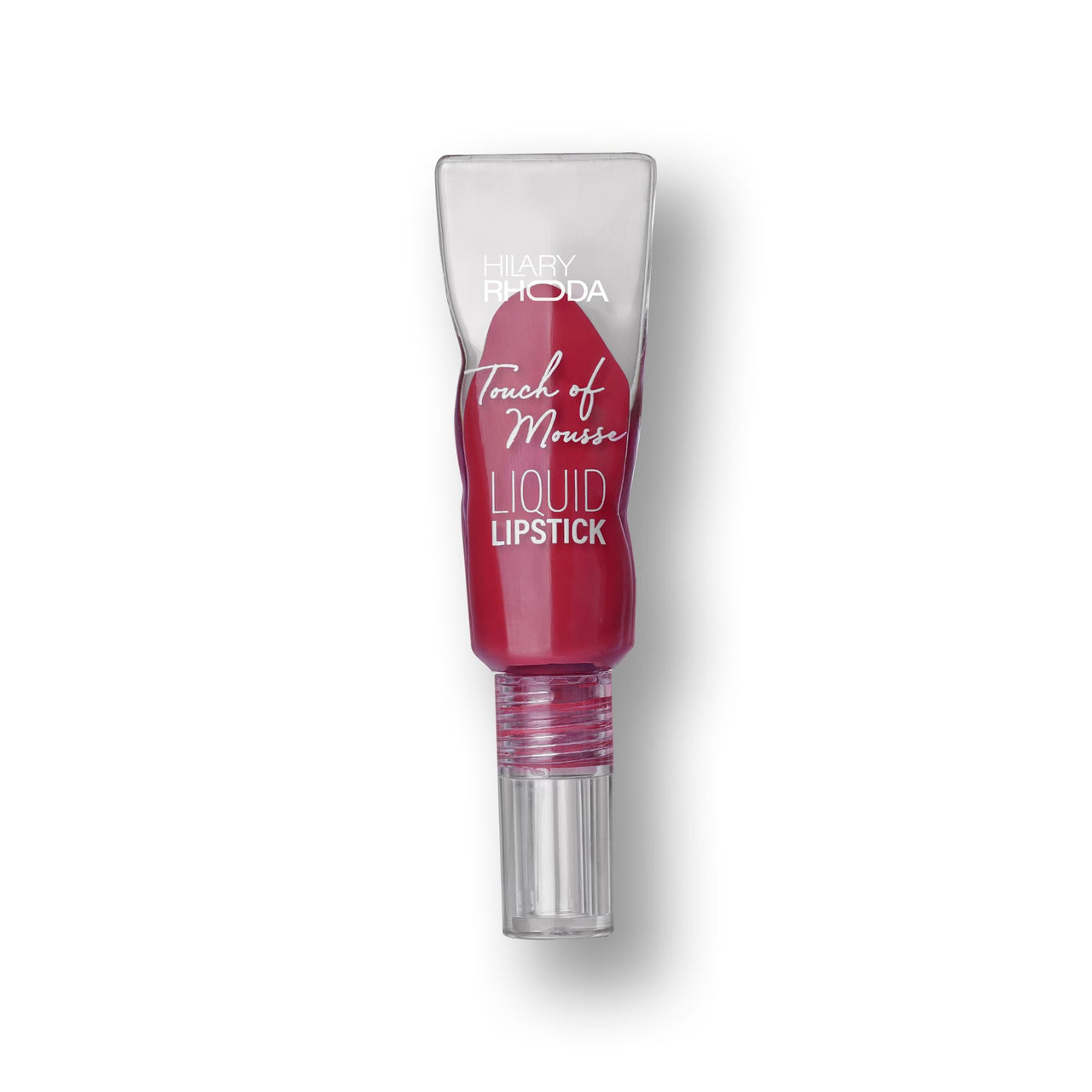 Hilary Rhoda Touch Of Mousse Lipstick | Matte Finish & Long Lasting | Infused with Vitamin E | Weightless & Liquid Lipstick with Mousse Finish | Smudge & Water Proof | Vegan - 5ml (Ruby Pink - Shade 08)